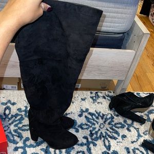 FOREVER 21 OVER THE KNEE BOOTS